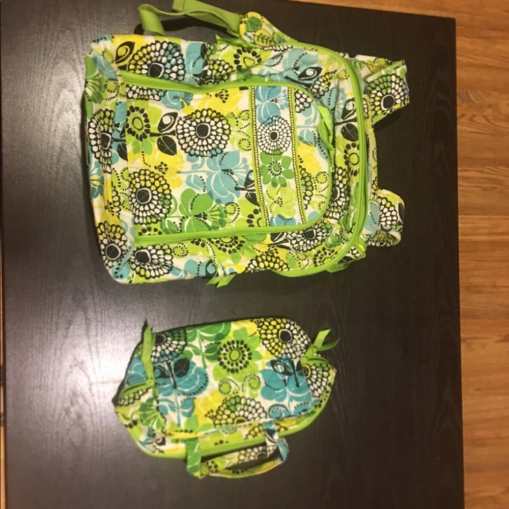 Vera Bradley backpack and lunch box
